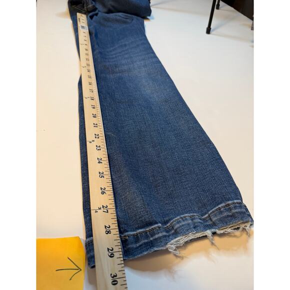 Silver Jeans Elyse Bootcut Jean (16) Mid Rise Distressed Stretch cowgirl - Picture 10 of 11